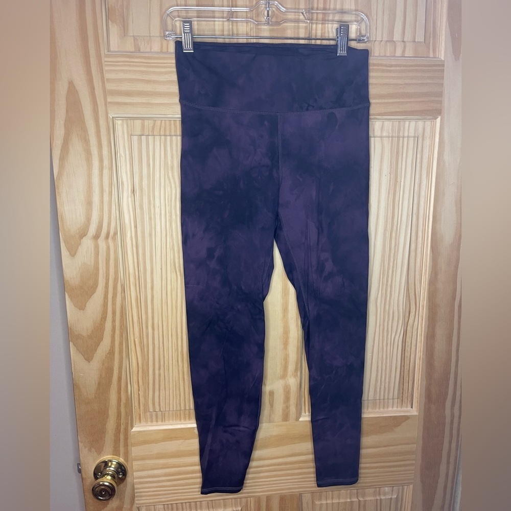 Cotton On Body Purple tie dye Workout Leggings Size M